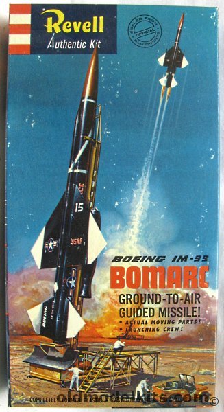 Revell 1/47 Boeing IM-99 Bomarc 'S' Kit with Launcher, H1806-149 plastic model kit